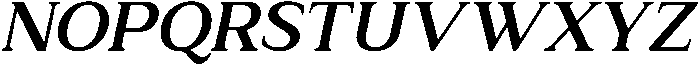 Relyne Bold Oblique otf (700) Font UPPERCASE