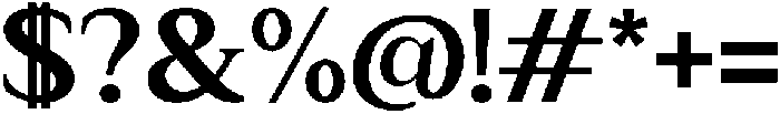 Relyne Bold otf (700) Font OTHER CHARS