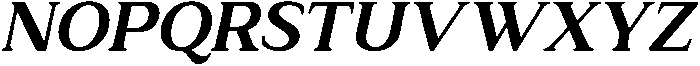 Relyne Extra Bold Oblique otf (700) Font UPPERCASE