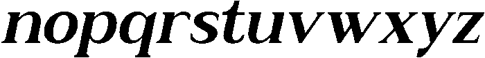 Relyne Extra Bold Oblique otf (700) Font LOWERCASE