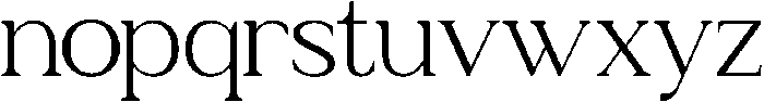 Relyne Light otf (300) Font LOWERCASE