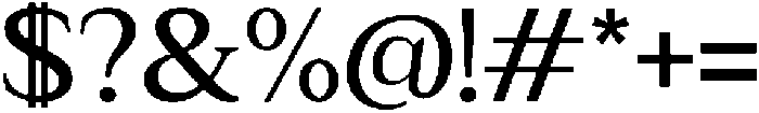 Relyne Medium otf (500) Font OTHER CHARS