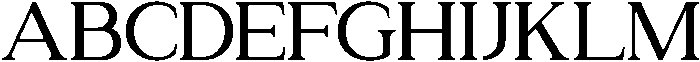 Relyne Medium otf (500) Font UPPERCASE