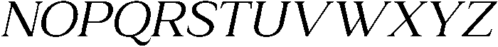 Relyne Oblique otf (400) Font UPPERCASE