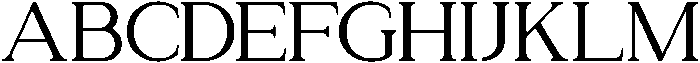 Relyne Regular otf (400) Font UPPERCASE