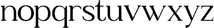 Relyne Regular otf (400) Font LOWERCASE