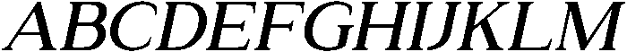 Relyne Semi Bold Oblique otf (600) Font UPPERCASE