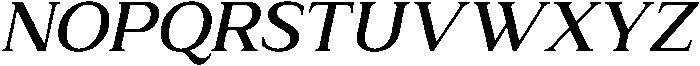 Relyne Semi Bold Oblique otf (600) Font UPPERCASE