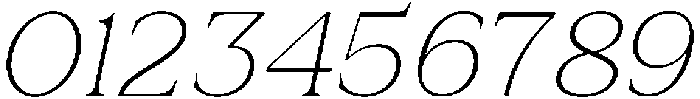 Relyne Thin Oblique otf (100) Font OTHER CHARS