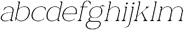 Relyne Thin Oblique otf (100) FONT