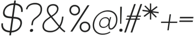 Remark ExtraLight_Italic otf (200) Font OTHER CHARS