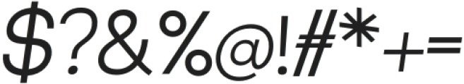 Remark Regular_Italic otf (400) Font OTHER CHARS