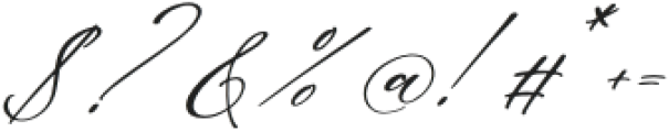 Rematho Klorofiland Script Italic otf (400) Font OTHER CHARS