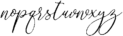 Remember Regular otf (400) Font LOWERCASE