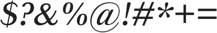 Reminisce Medium Italic otf (500) Font OTHER CHARS