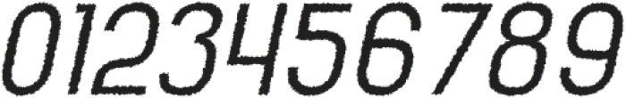 Remond Rough Italic otf (400) Font OTHER CHARS