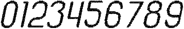 Remond Rounded Disco Italic otf (400) Font OTHER CHARS