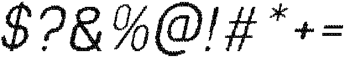 Remond Rounded Disco Italic otf (400) Font OTHER CHARS