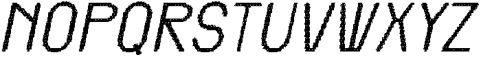 Remond Rounded Disco Italic otf (400) Font UPPERCASE