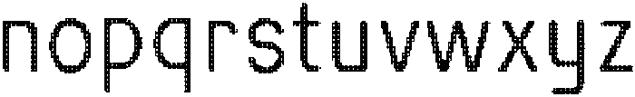 RemondRoundedDisco-Regular otf (400) Font LOWERCASE