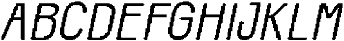 RemondRoundedPixel-Regular otf (400) Font UPPERCASE
