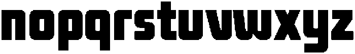 Remva Regular otf (400) Font LOWERCASE