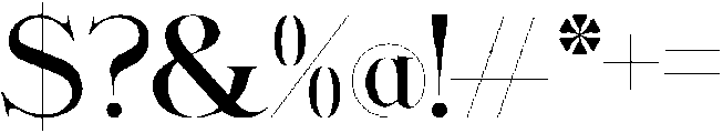Renabyl Bold otf (700) Font OTHER CHARS