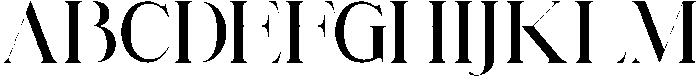 Renabyl Bold otf (700) Font UPPERCASE