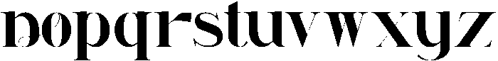 Renabyl Extra Bold otf (700) Font LOWERCASE