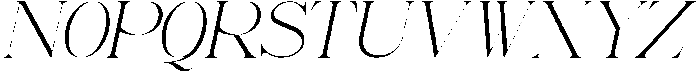 Renabyl Light Italic otf (300) Font UPPERCASE