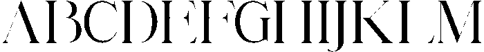 Renabyl Medium otf (500) Font UPPERCASE