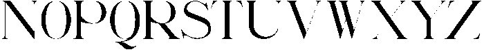 Renabyl Medium otf (500) Font UPPERCASE