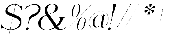 Renabyl Regular Italic otf (400) Font OTHER CHARS
