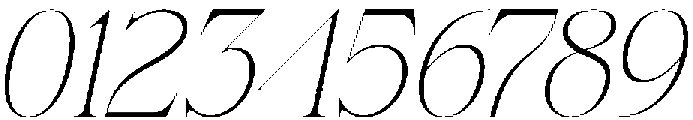 Renabyl Thin Italic otf (100) Font OTHER CHARS