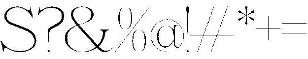 Renabyl Thin otf (100) Font OTHER CHARS