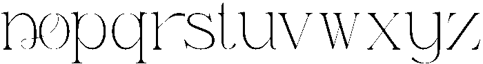 Renabyl Thin otf (100) Font LOWERCASE