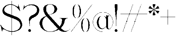 Renabyl otf (400) Font OTHER CHARS
