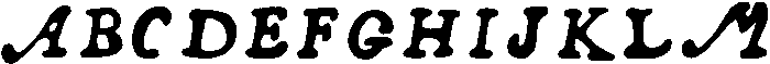 Renaissance Quill Dipped Regular otf (400) Font UPPERCASE