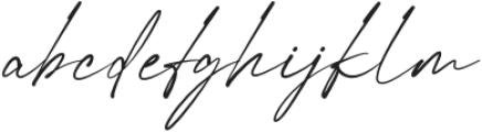 Renatha Signature Regular otf (400) Font LOWERCASE