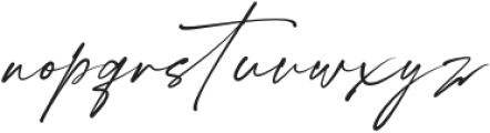 Renatha Signature Regular otf (400) Font LOWERCASE