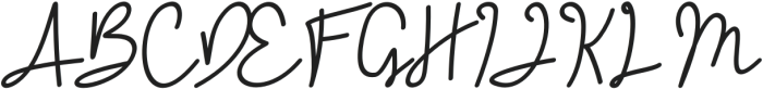 Renatta Italic otf (400) Font UPPERCASE