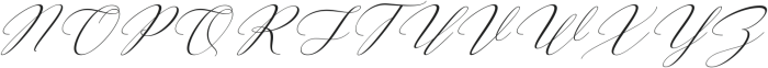 Renatta Script Italic Regular ttf (400) Font UPPERCASE