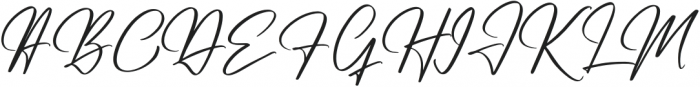Renatta Signature otf (400) Font UPPERCASE