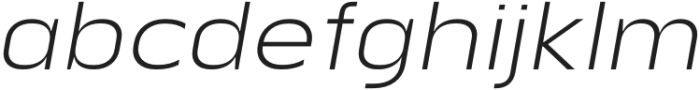 Renco Extra Light Expanded Italic otf (200) FONT