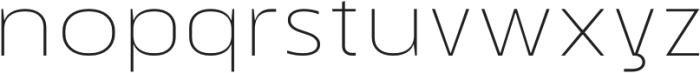 Renco Thin Expanded otf (100) Font LOWERCASE