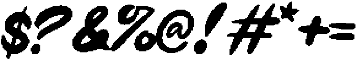 Rendang otf (400) Font OTHER CHARS