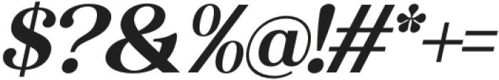 Rendey-Italic otf (400) Font OTHER CHARS