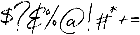 Renegade otf (400) Font OTHER CHARS
