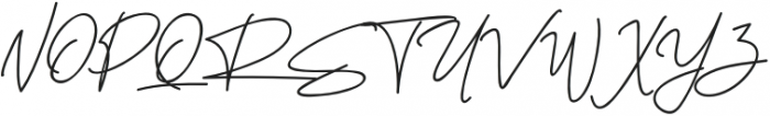 Renissa Signature Regular otf (400) Font UPPERCASE