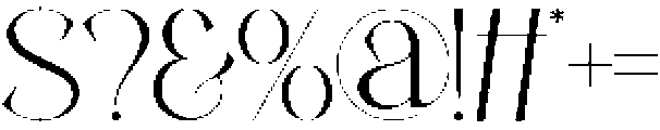 Renkim Regular otf (400) Font OTHER CHARS